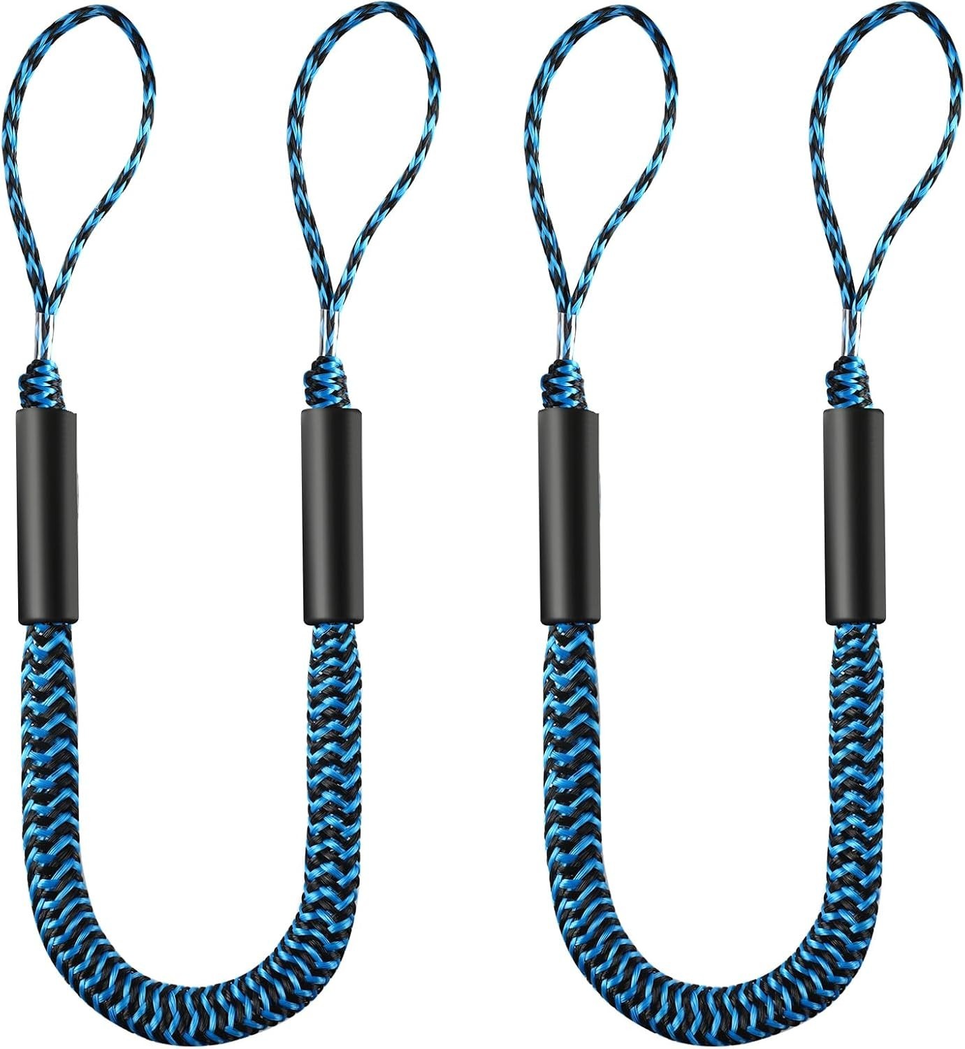 2Pack Marine Bungee Dock Line Boat Mooring Rope Anchor Cord Stretch Line Us