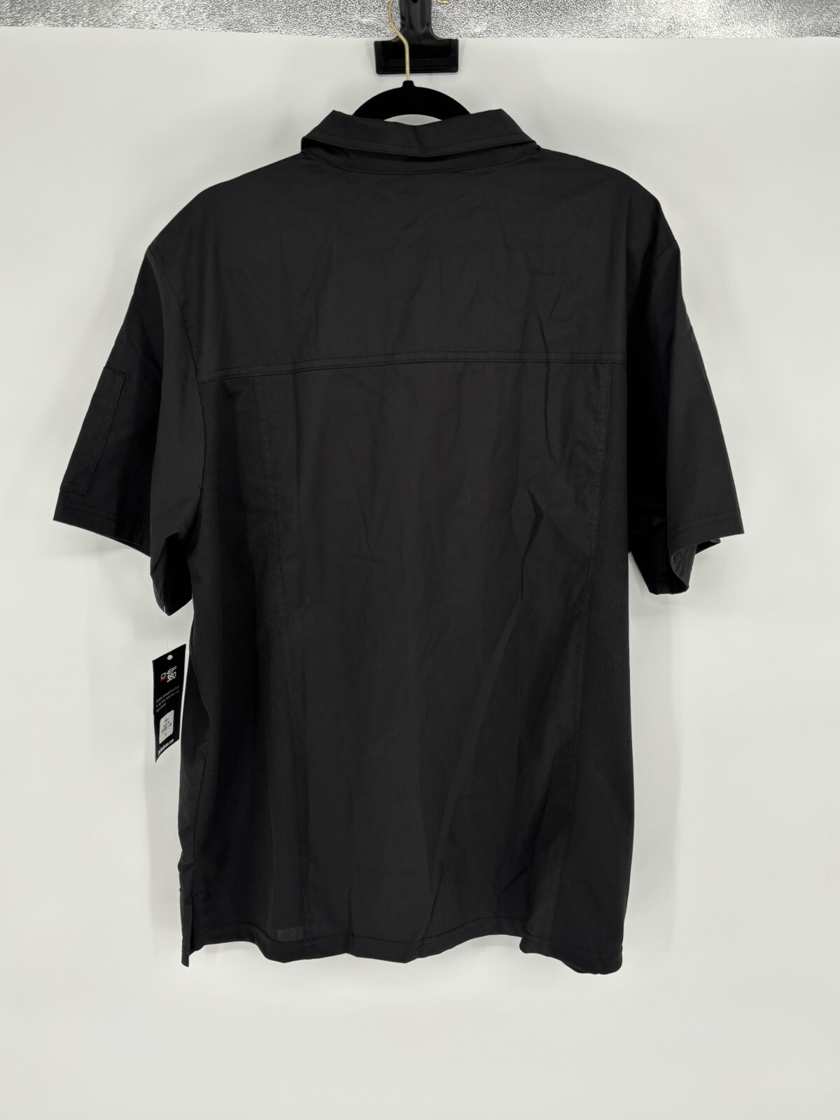 Chef 360 Lightweight Breathable Chef Shirt Black XL New