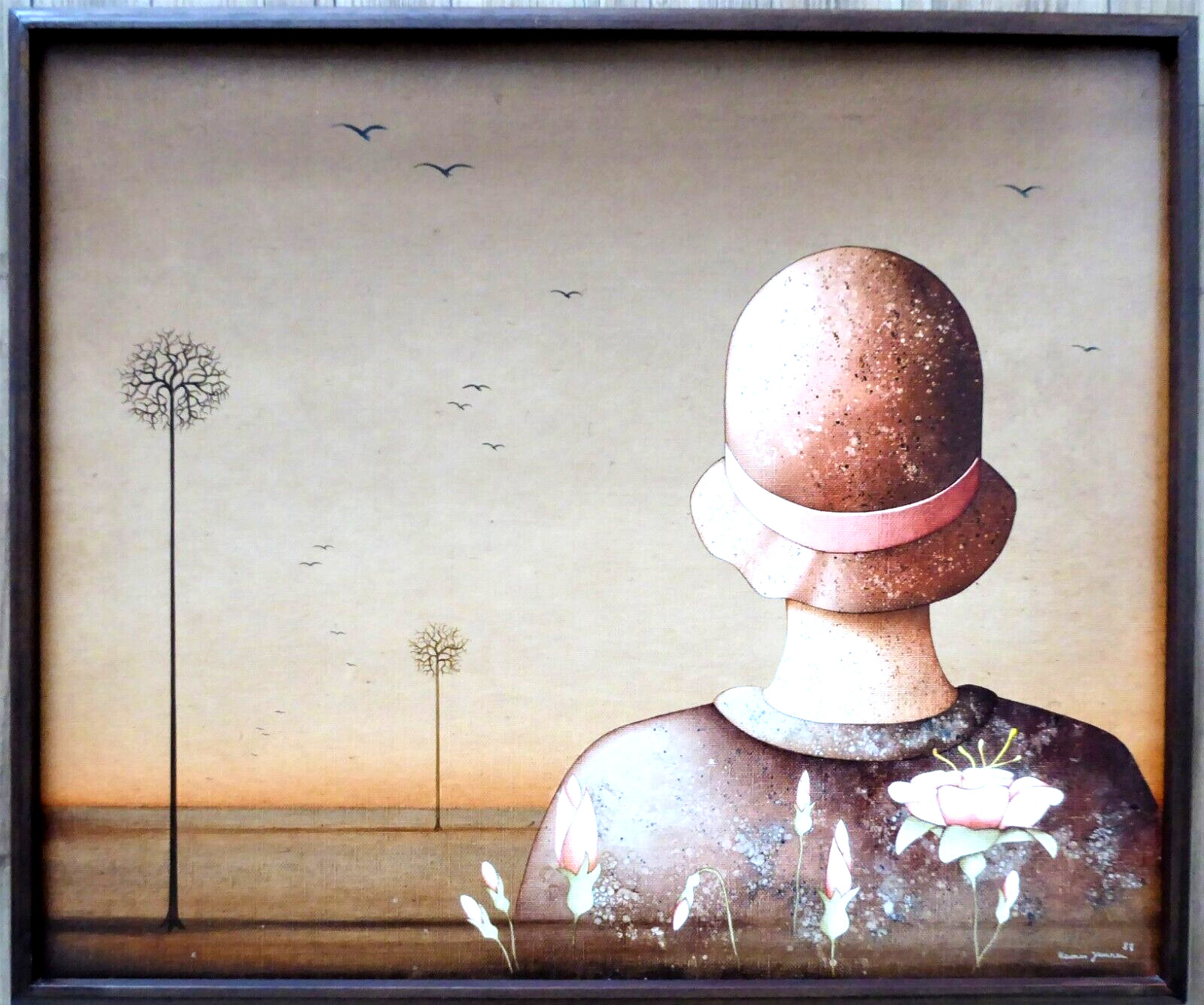 Rainer Jansen 1986 #1 Osnabrück Original Painting Great Unique!