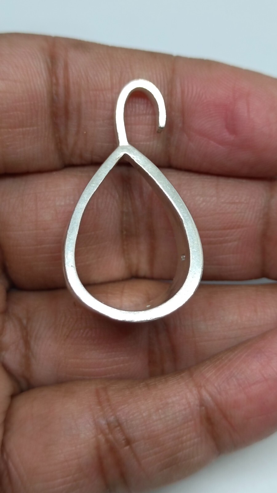 New XXX Huge Thick Solid Open Loop Bail 925 Sterling Silver Findings Repair 35mm