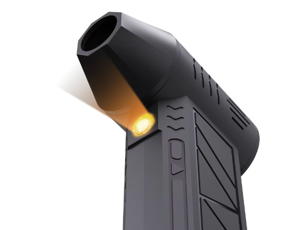 Compressed Air Duster Mini Blower with LED Light, 130,000 RPM, 3 Speed new