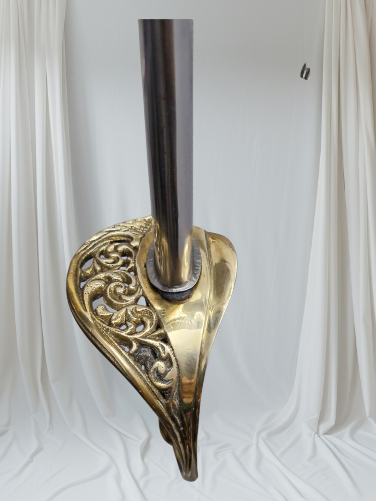 Decorative Brass Handle Naval Officer Dress Sword Replica – Ornate Guard,...