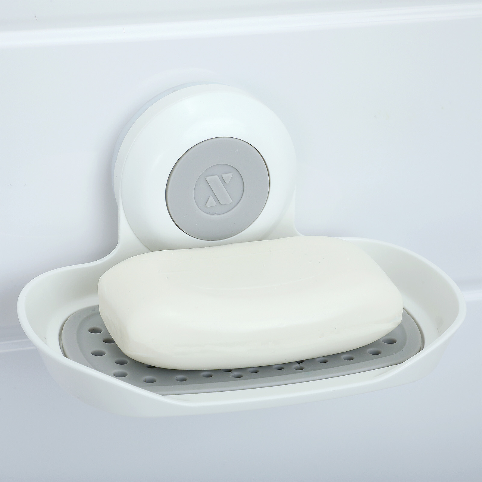SlipX Solutions Patented Strong Hold Soap Saver, Suction Cup Soap Holder