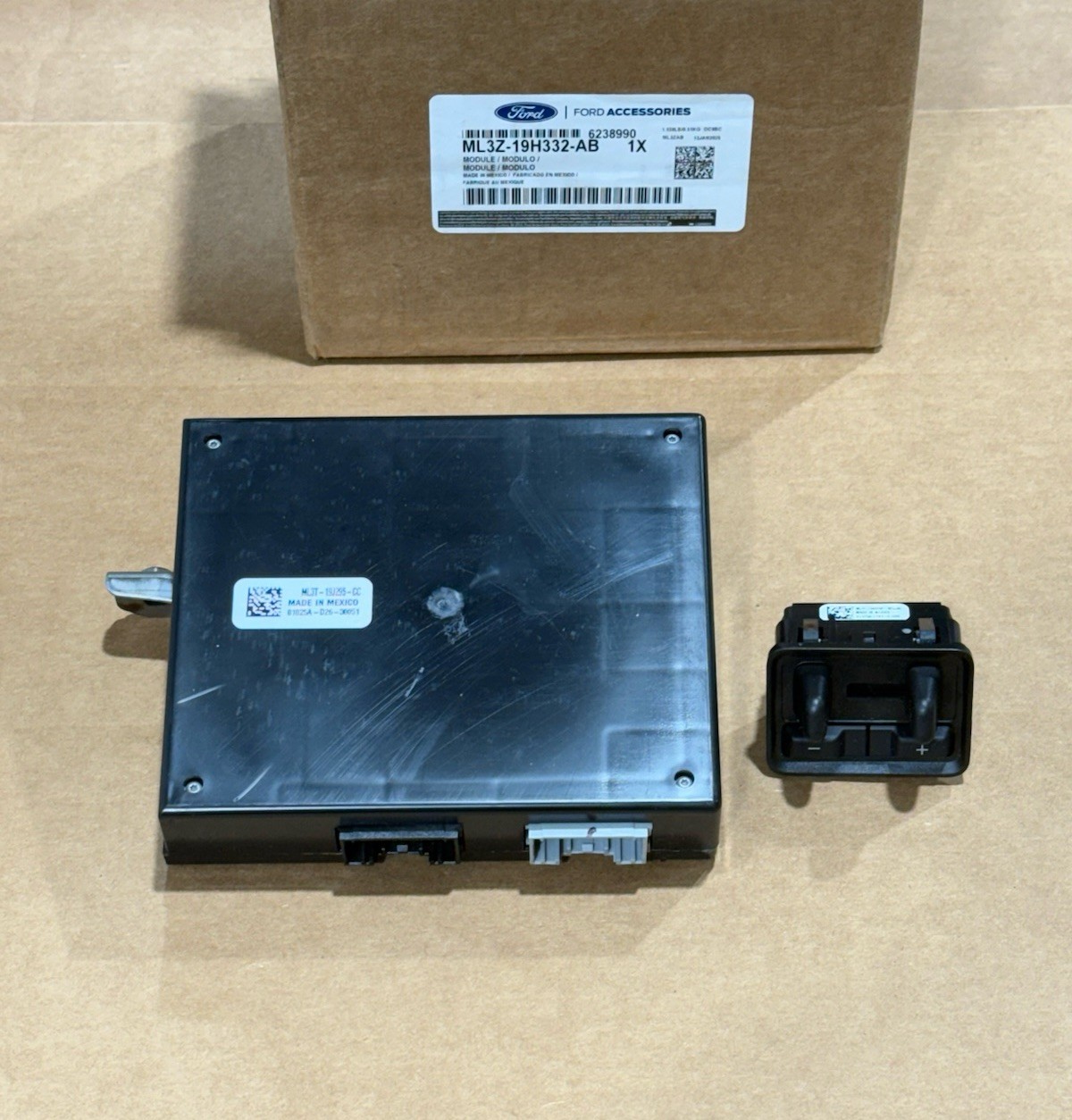 21-23 Ford F-150 Parts In-Dash Trailer Brake Control Module ML3Z-19H332-AB New
