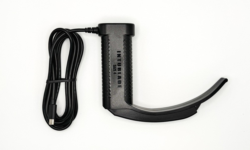 IntuBlade Video Laryngoscope MAC3 iOS iPad USB-C Disposable Emergency EMS New