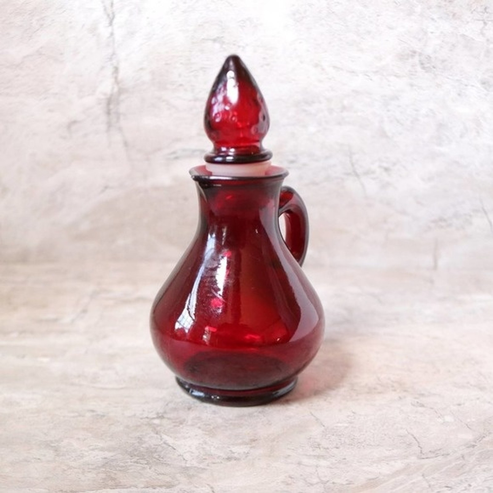 Vintage AVON Strawberry Bath Foam Decanter