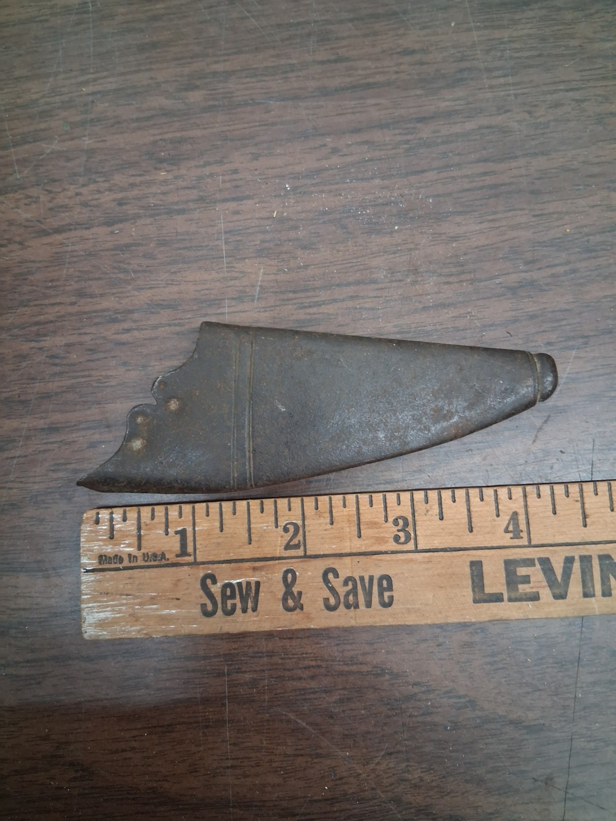 FEDERAL PERIOD SWORD STEEL SCABBARD DRAG