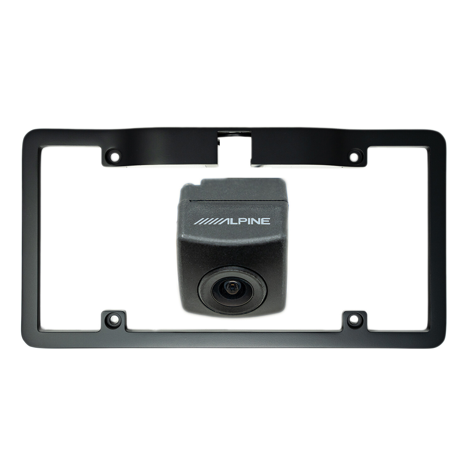 Alpine LPBC-P, Rearview Backup Camera w/ License Plate Frame