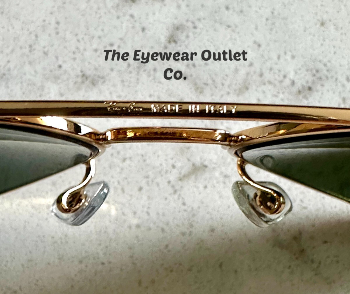 Store Display Rayban Classic Green G15 Lens Aviator RB3025 58 /62 Men Women