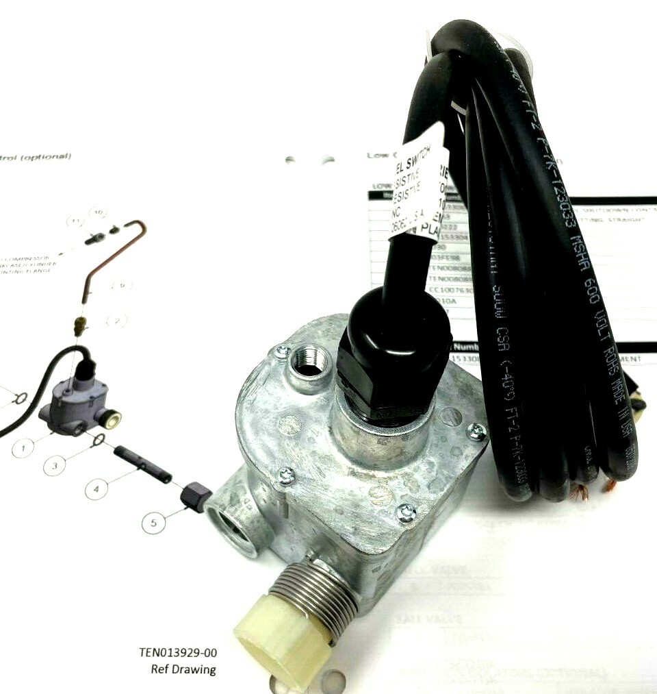 TEN008741 CHAMPION LOW OIL SWITCH NEW STYLE PUMPS R15B , R30D , R40A ,R70A