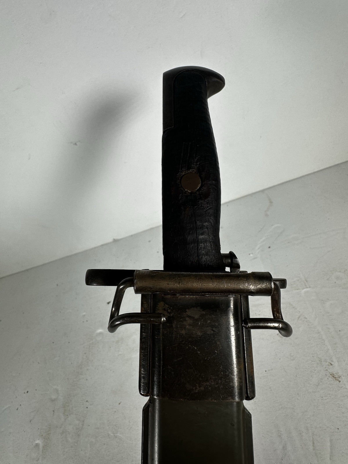 WWI Era US Military Rock Island Armory M1905 Bayonet USN Sheathe 1917 Dated