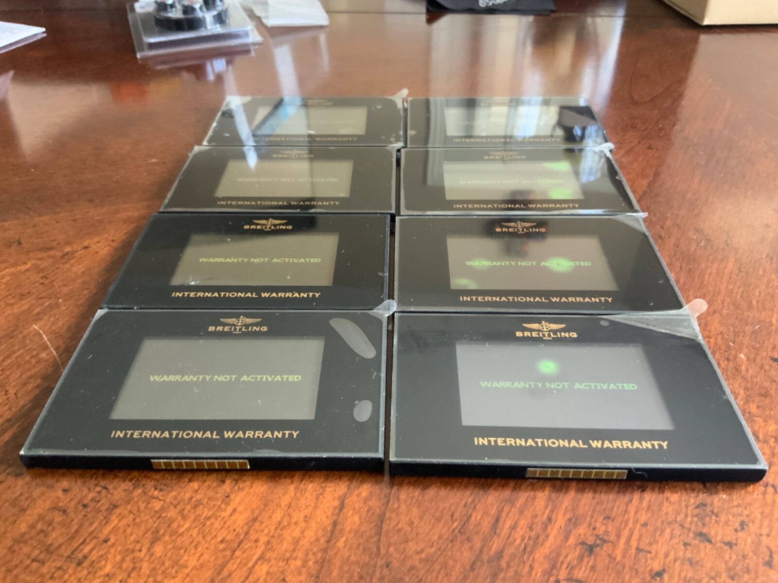 Breitling WATCH INTERNATIONAL GUARANTEE OPEN NOT ACTIVATED