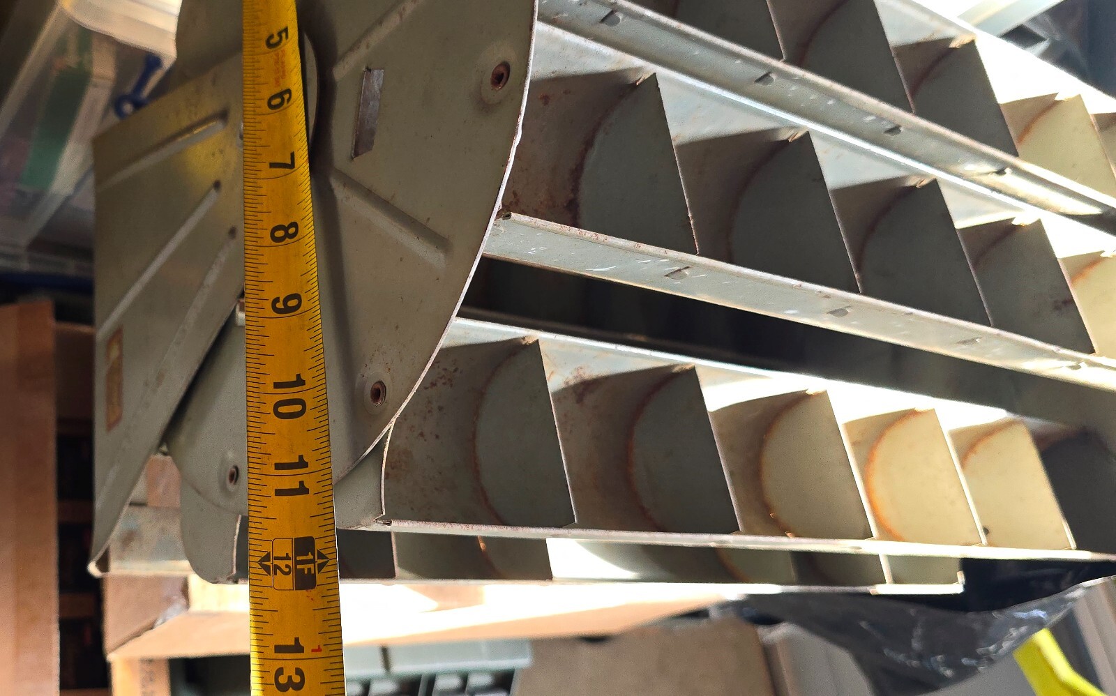 VINTAGE KARI-ALL METAL CAROUSEL PARTS HARDWARE KARI ALL PARTS ASSORTER ROTOBIN