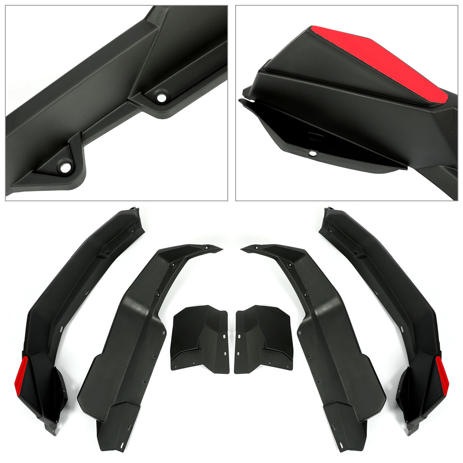 Rear+Front Fender Flares For 2013-2016 CAN AM Maverick Max 1000/1000R #715001323