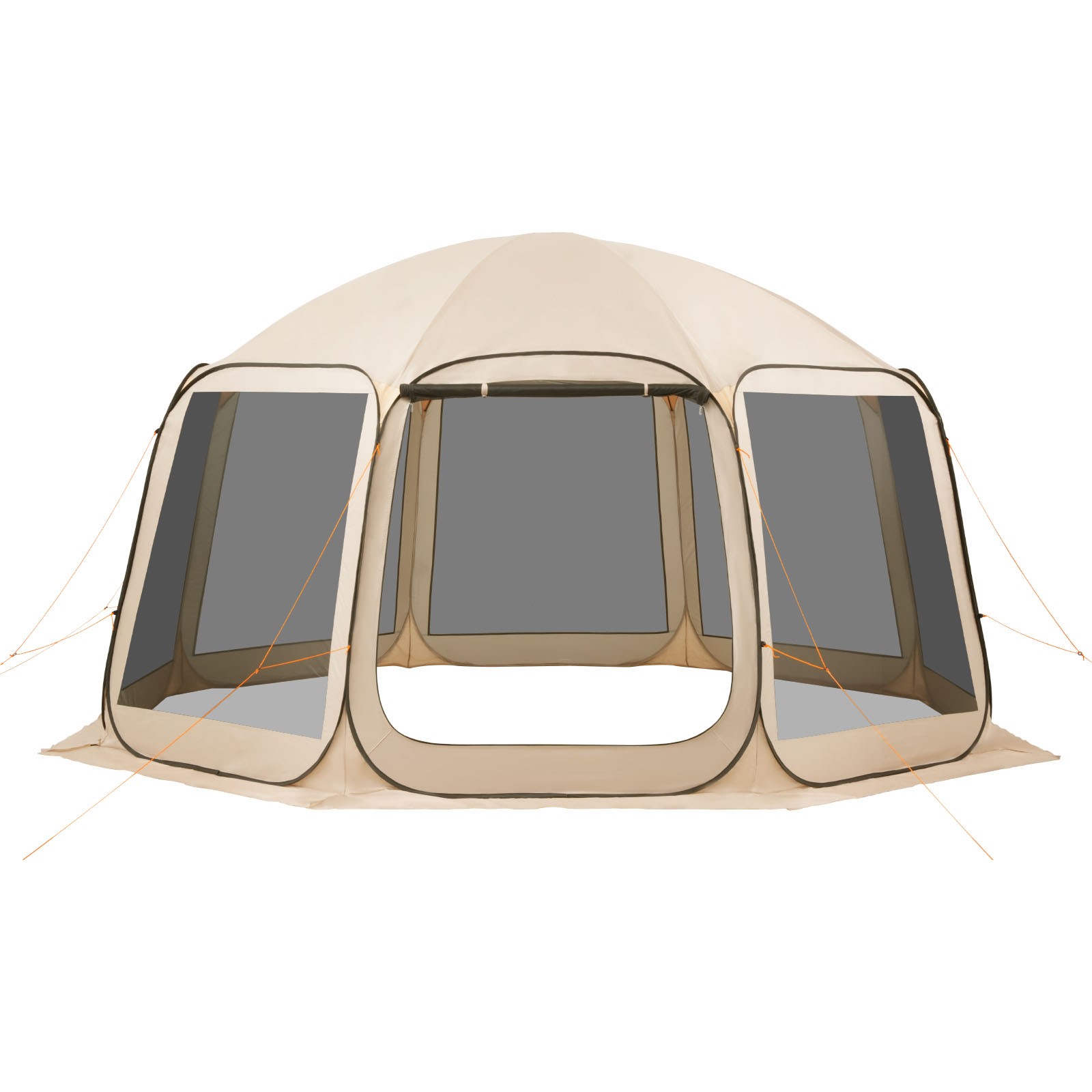Uimoso Pop-Up Screen House Tent 15' x 13.8' Camping 12-15 People Gazebo Portable