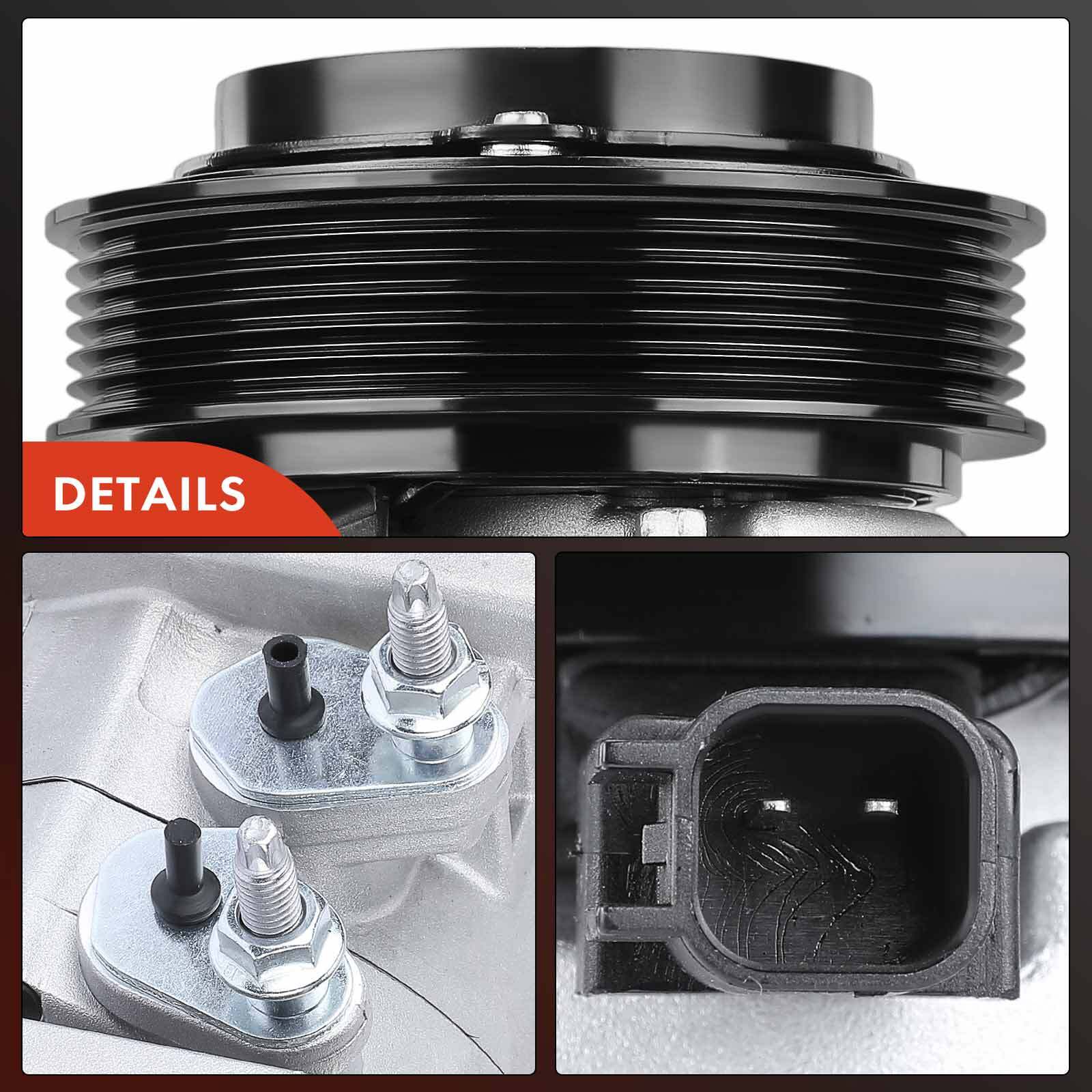 A/C Compressor with Clutch for Jeep WK2 Grand Cherokee 2016 2017-2022 V6 3.6L