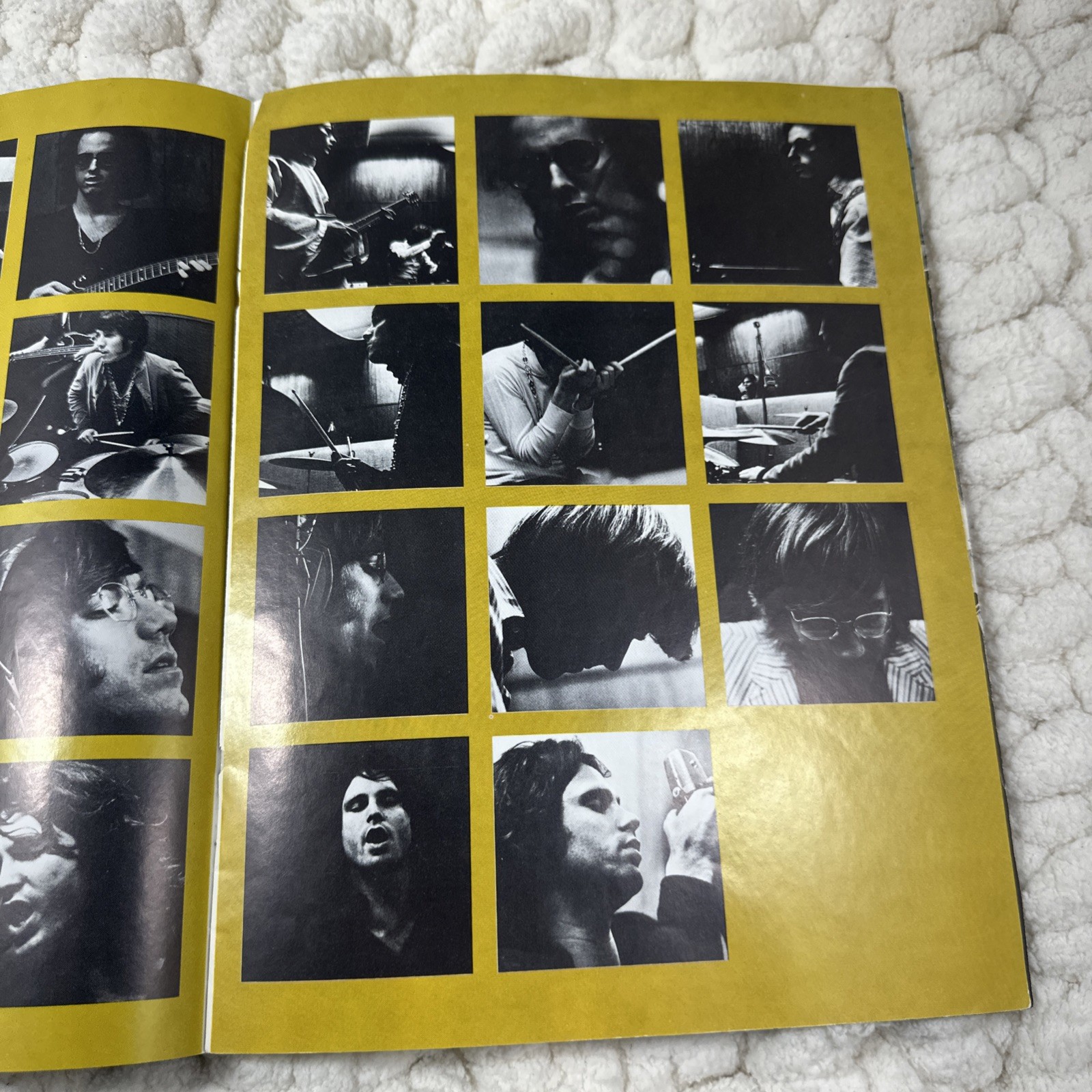 THE DOORS WAITING FOR THE SUN Jim Morrison 1968 TOUR Program Original 1968 As Is