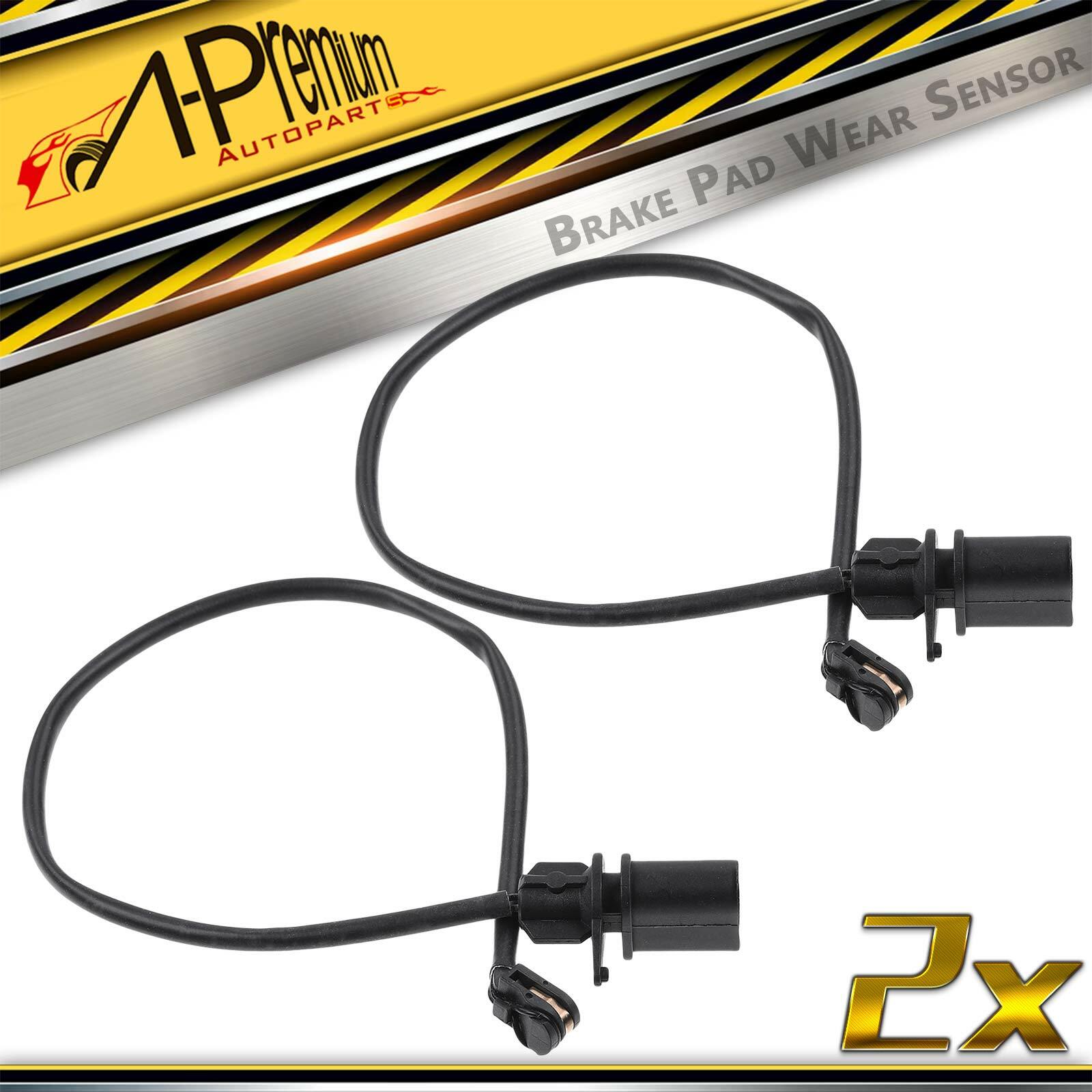 2x Disc Brake Pad Wear Sensor Front for Audi A4 A5 A6 A8 Quattro Q5 Q7 Q8 S5 SQ5
