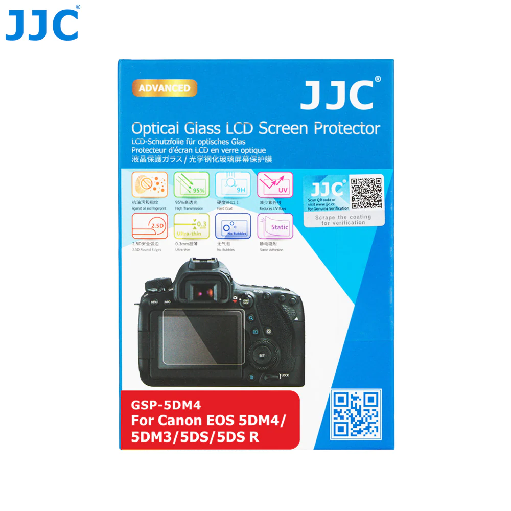Ultra-Thin LCD Screen Protector For Canon EOS 5D IV, III, 5DS R