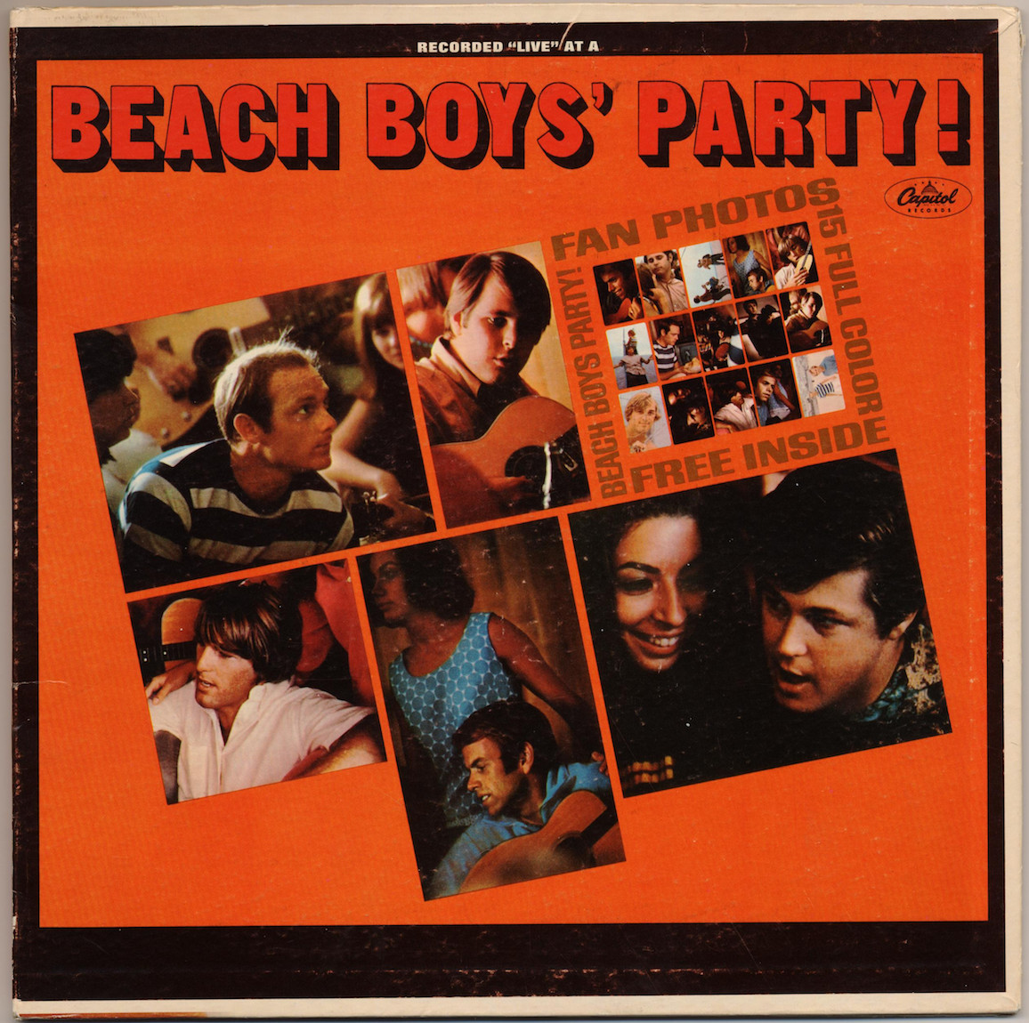 Al Jardine Beach Boys Party Autographed Signed Vinyl Record AMCo COA 25666