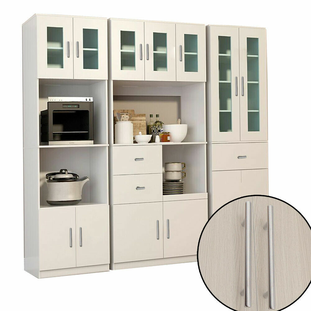 30Pack Brushed Nickel Kitchen Cabinet Pulls Stainless Steel Drawer T Bar Handles