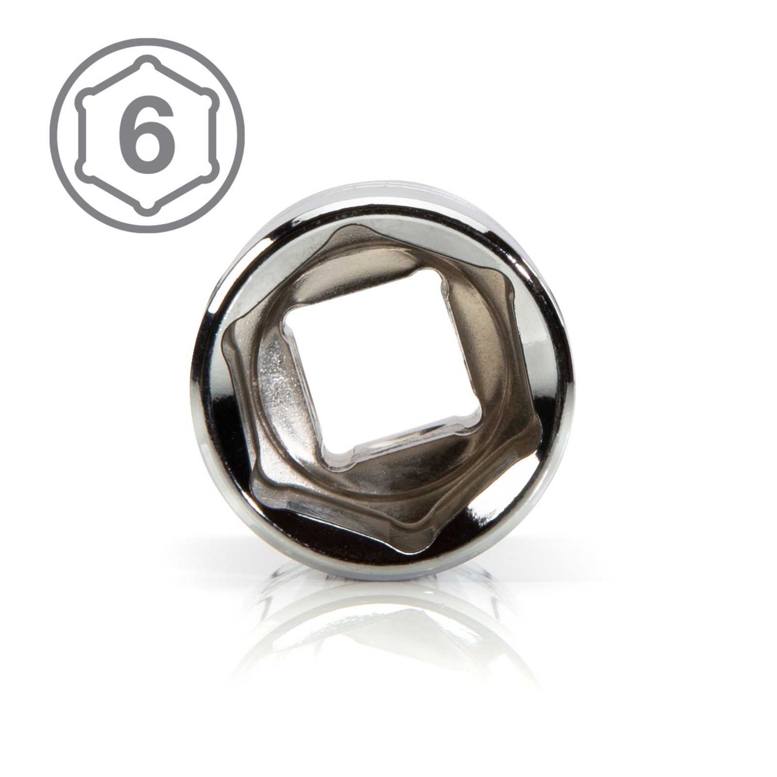 STEELMAN PRO 15-Piece 1/2-Inch Drive Shallow 6-Point Metric Socket Set, 78306