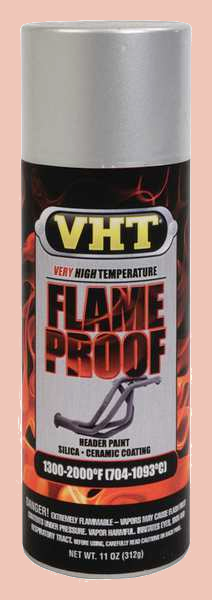 Spray Paint Aluminum Flameproof Coating High Heat Headers Exhaust Ceramic NEW