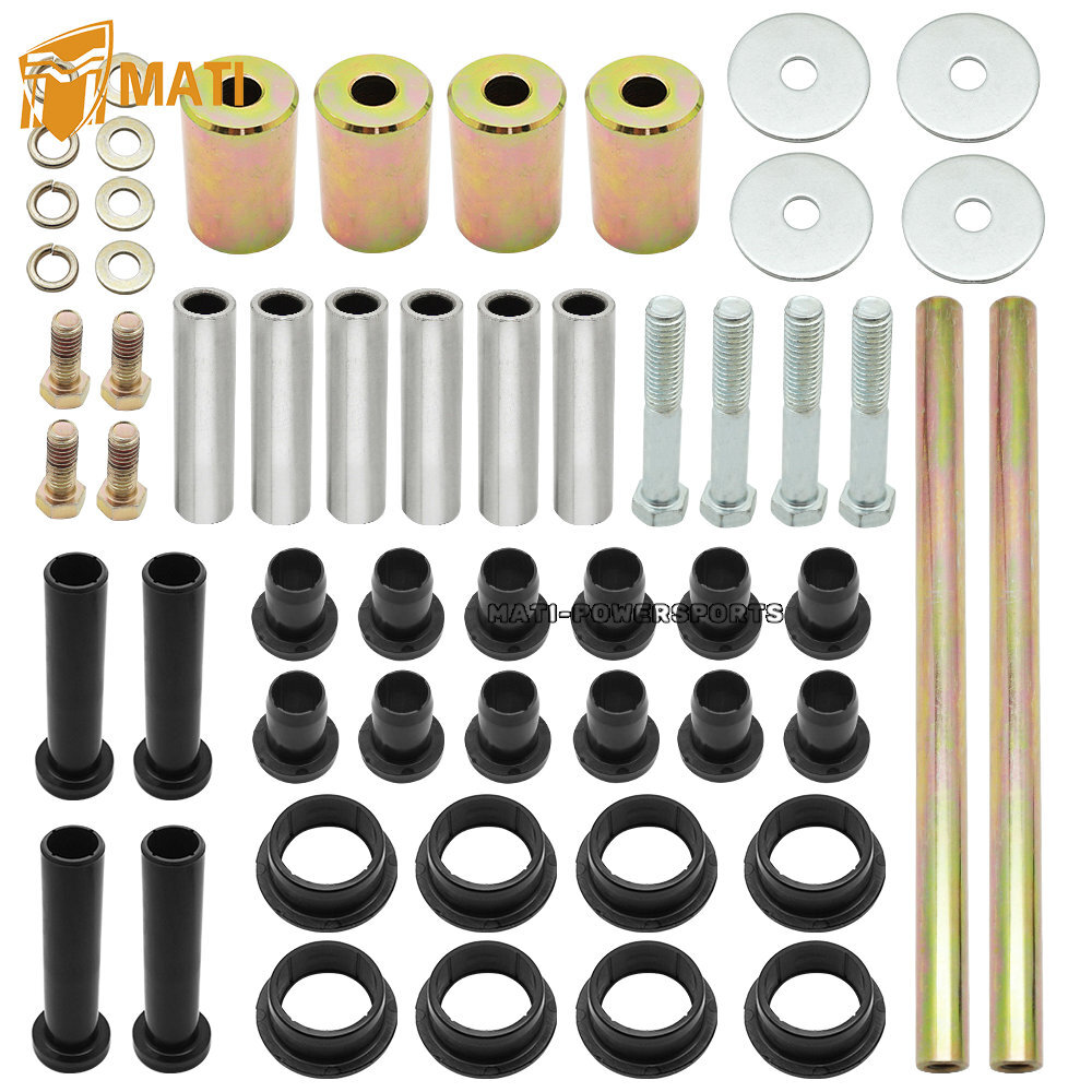 Rear Left & Right A-Arm Bushing Shafts Kit for Polaris Sportsman 400 450 600 700