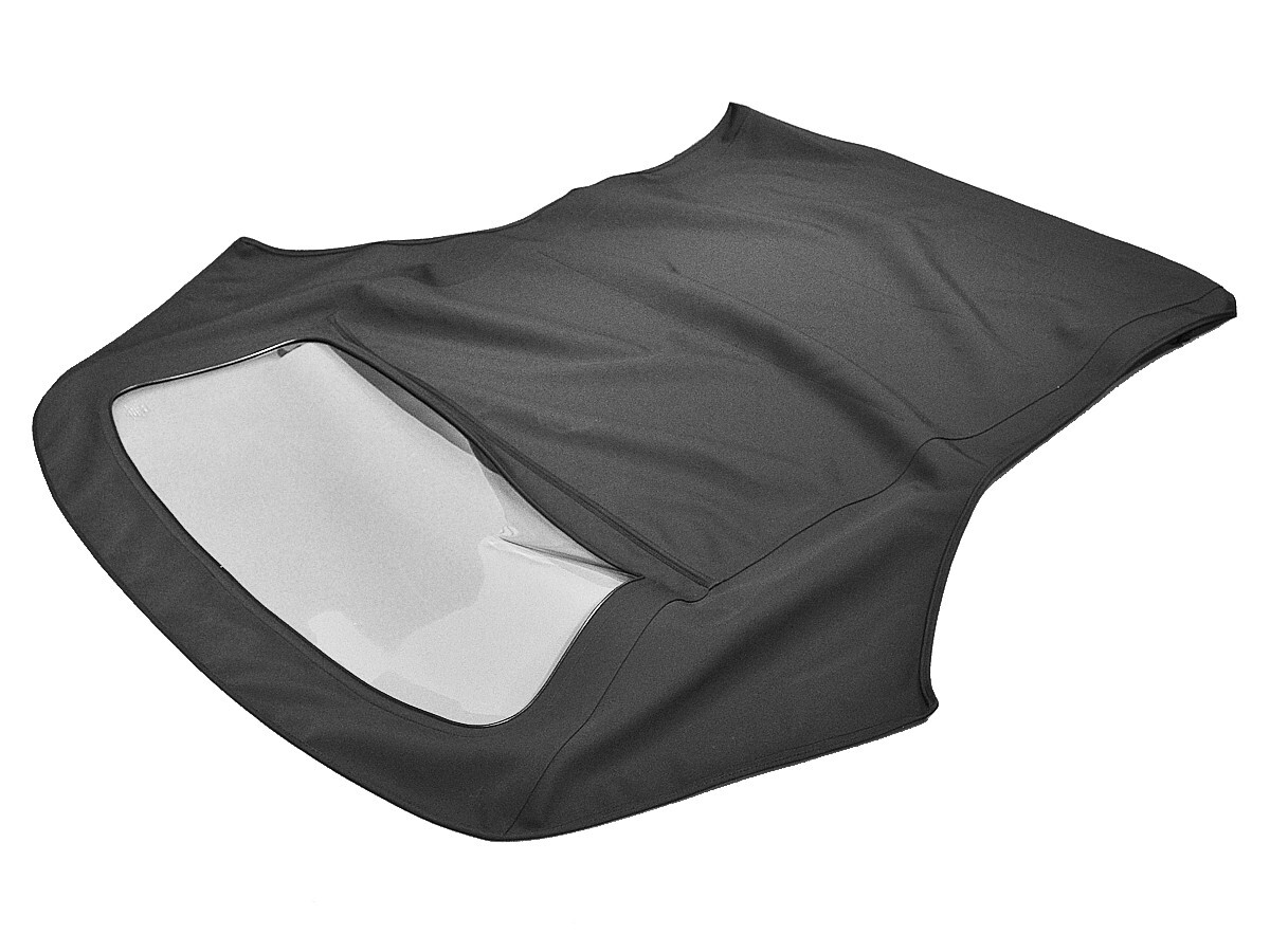 Fits BMW E36 Soft Top & Plastic Window 3 series 1994-99 Black Twill Vinyl