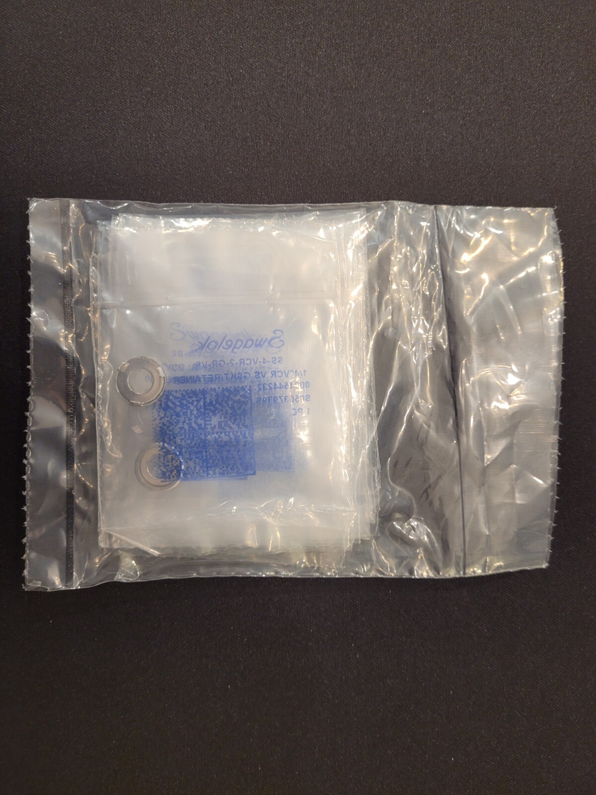 20 Pack - Swagelok 316L Stainless Steel VCR 1/4 in. Gasket SS-4-VCR-2-GR-VS