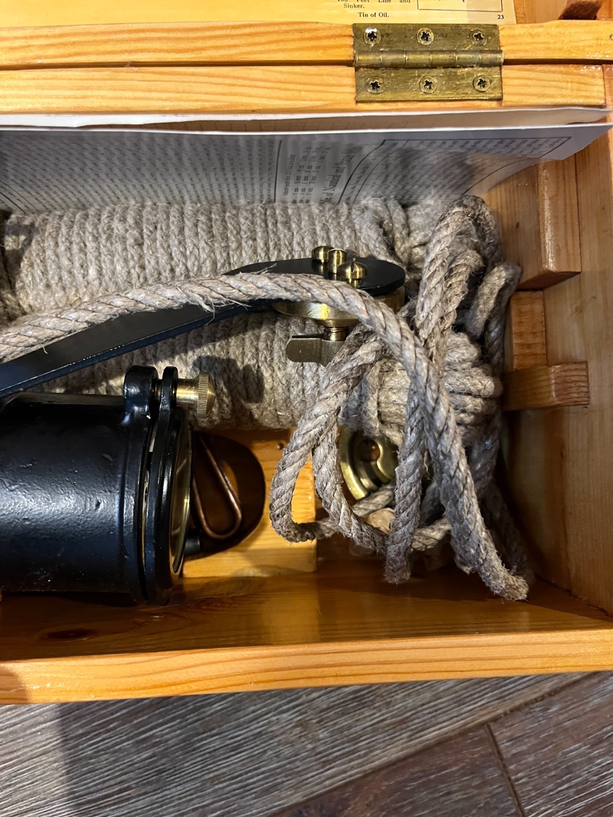 Walkers Excelsior IV Antique Ship-log never used