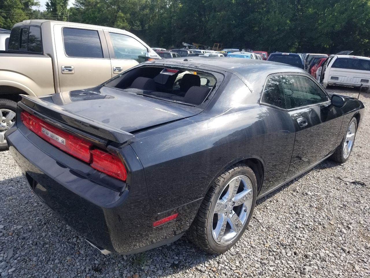09 2009 DODGE CHALLENGER R/T FRONT BUCKET SEAT BELT BUCKLE BLACK LEFT DRIVER