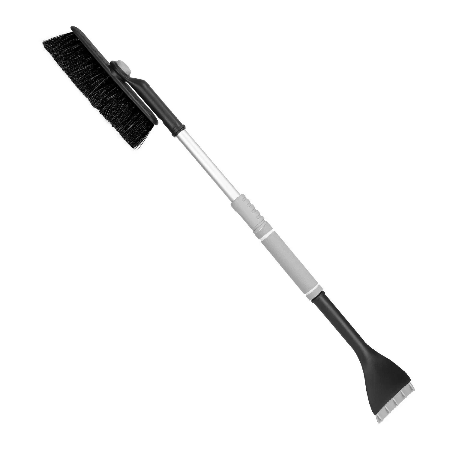 2 In 1 Ice Scraper Extendable Car Snow Brush Telescopic Auto Snow Removal Tool