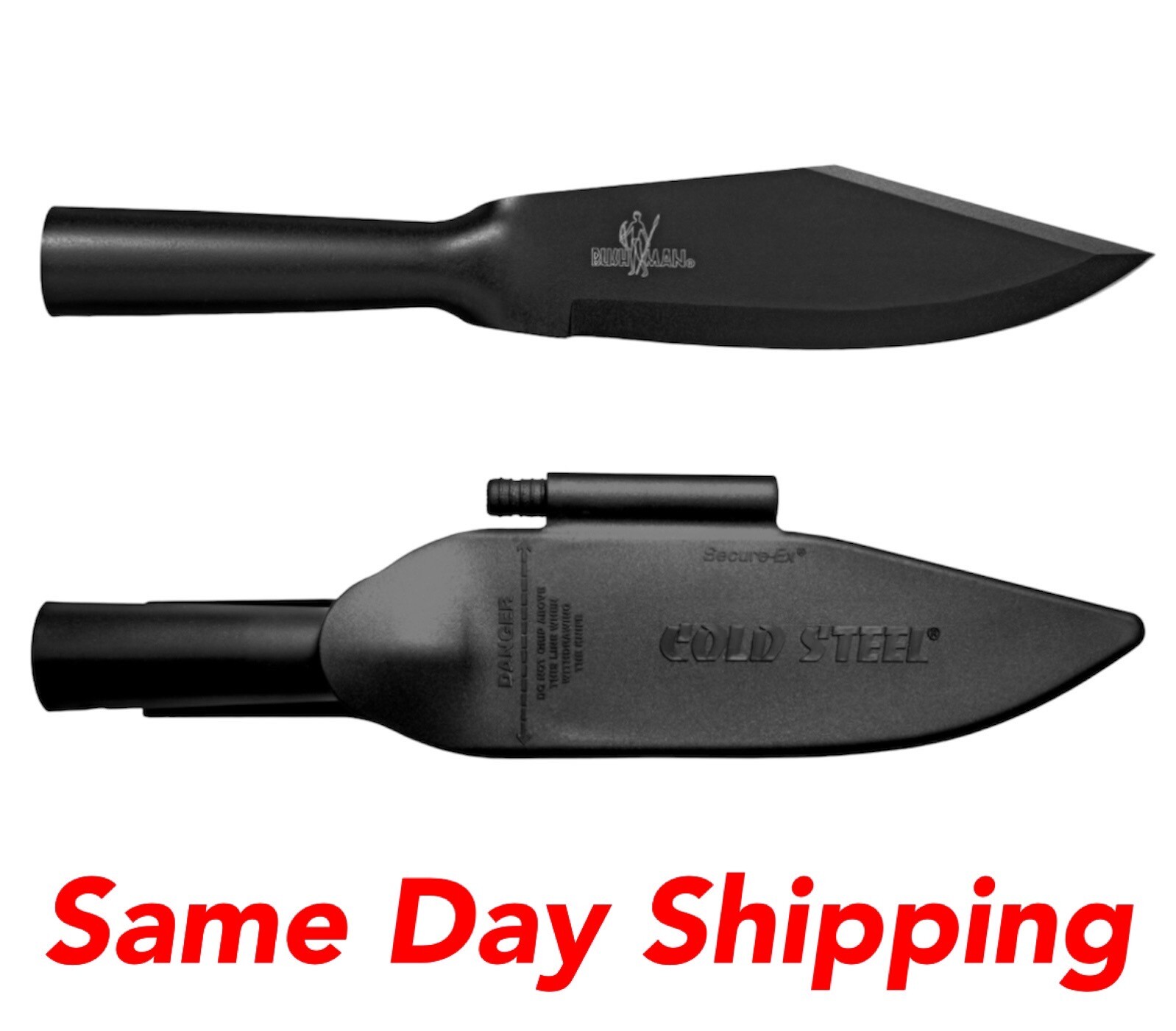 Cold Steel Bowie Blade Bushman 95BBUSK with sheath, fire starter