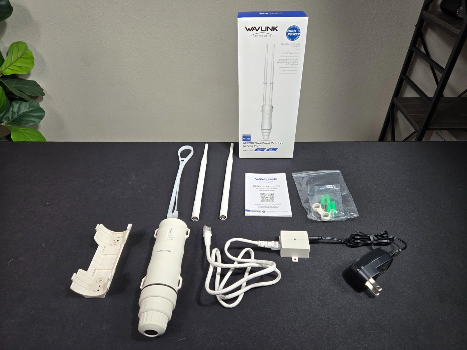 WAVLINK AC1200 Outdoor WiFi Extender Booster Router 5G Long Range Mesh System