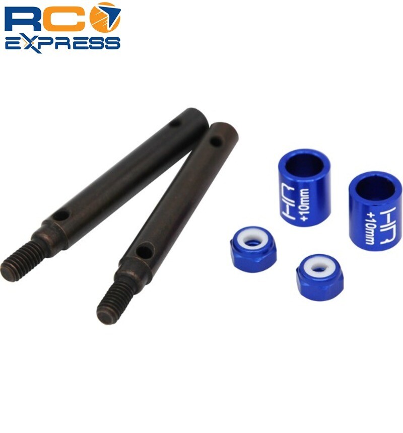 Hot Racing Traxxas TRX-4 Steel Stub Axle +10mm (Portal Drive) STRXF39W10