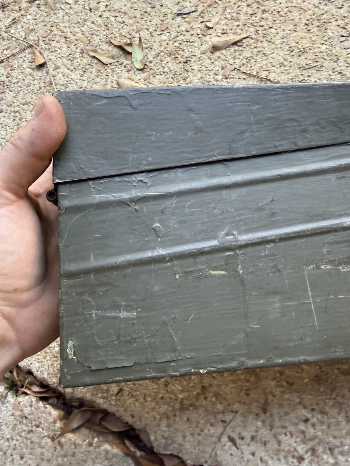 WW2 Style German Green Ammo Can Postwar Manufacture 7.62x51 EMPTY