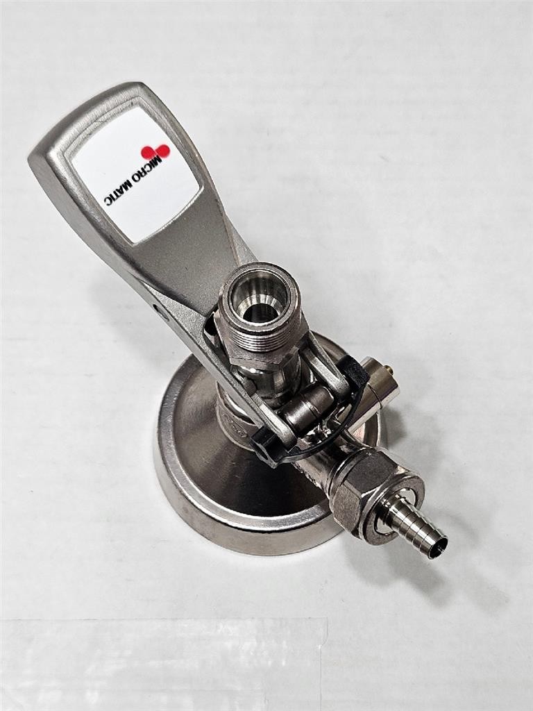 Micro Matic Keg Coupler - G System Keg Coupler, Ergo Lever Handle