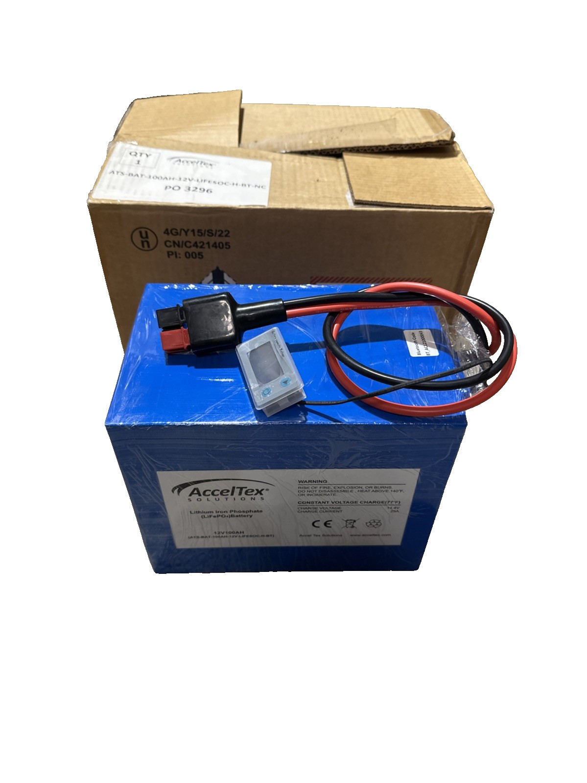 🔴2X ATS-BAT-100AH-12V-LIFESOC-H-BT Heated LiFePO4 Solar RV Battery 12V 100Ah‼️A