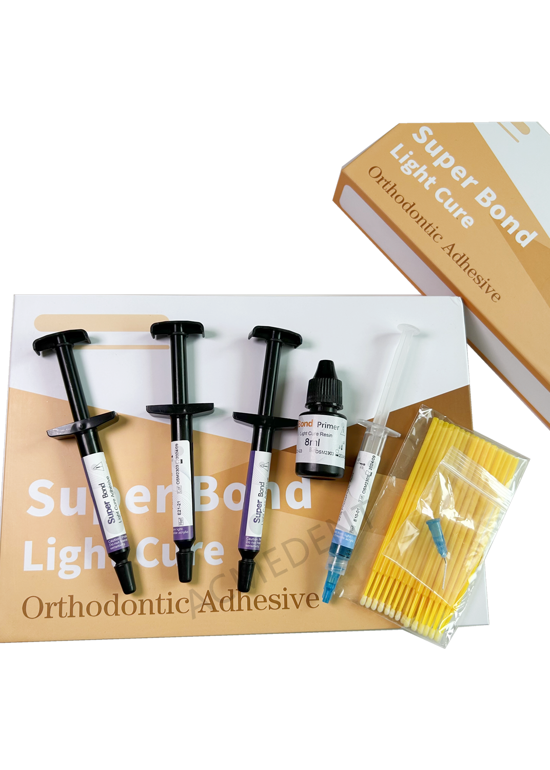 Dental Orthodontic Paste Adhesive Bonding light Curing Resin Big Kit