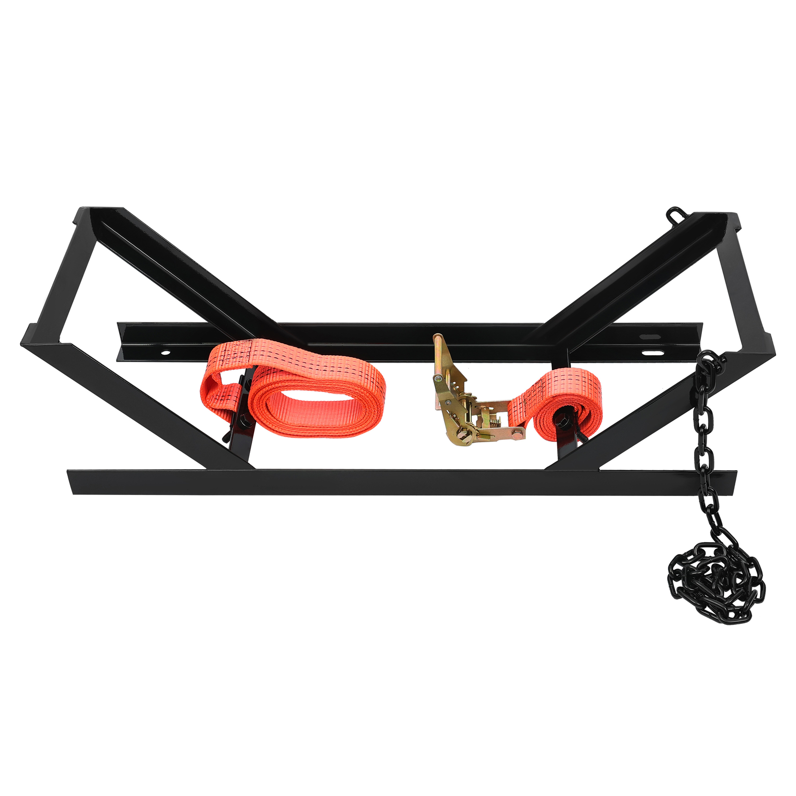 Powder Coated Semi Truck Tire Rack Spare Tire Carrier Mount Holder W/Hardware
