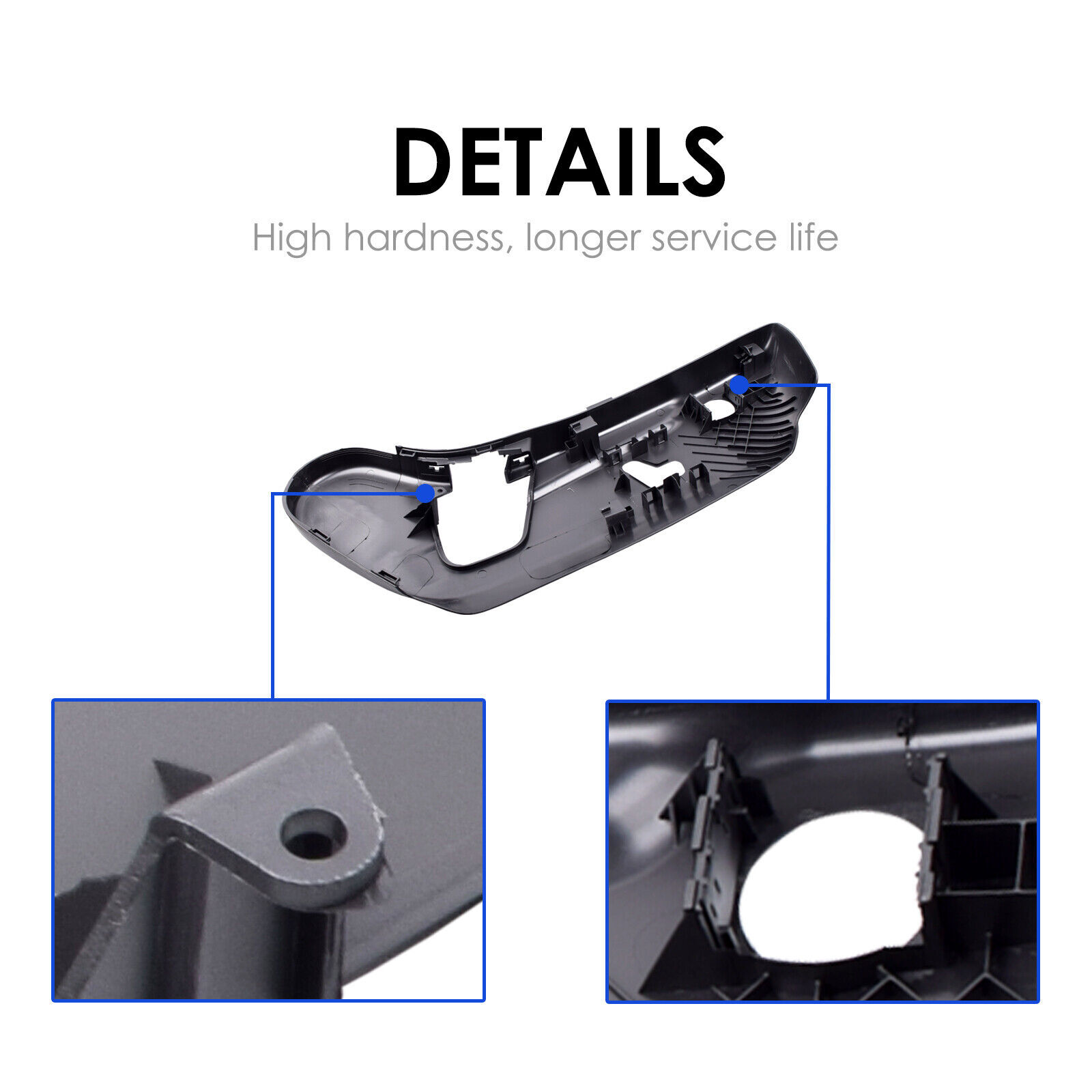 Driver Side Seat Trim Panel For 2011-2020 Jeep Grand Cherokee & Dodge Durango