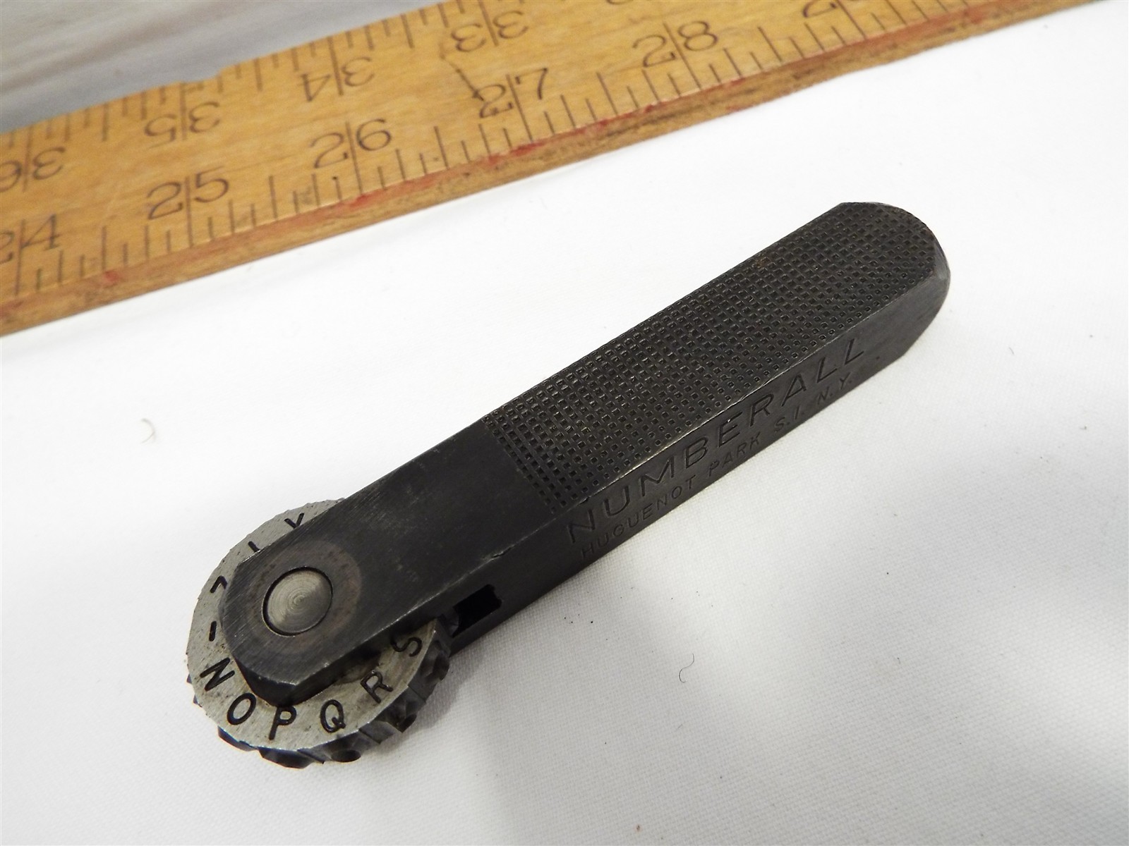 Set Numberall Marking Stamp Tool Hammer Punch 3/16" Rotary Number Letter Tool