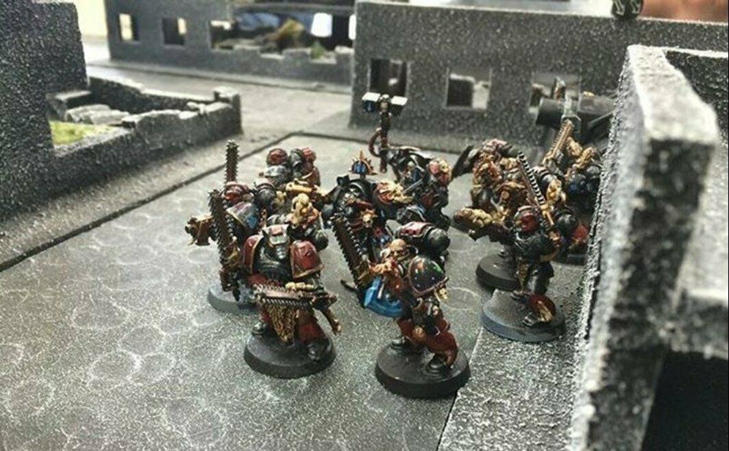 4x6' City of death terrain scenery lot suitable for use with 40k or 28mm games