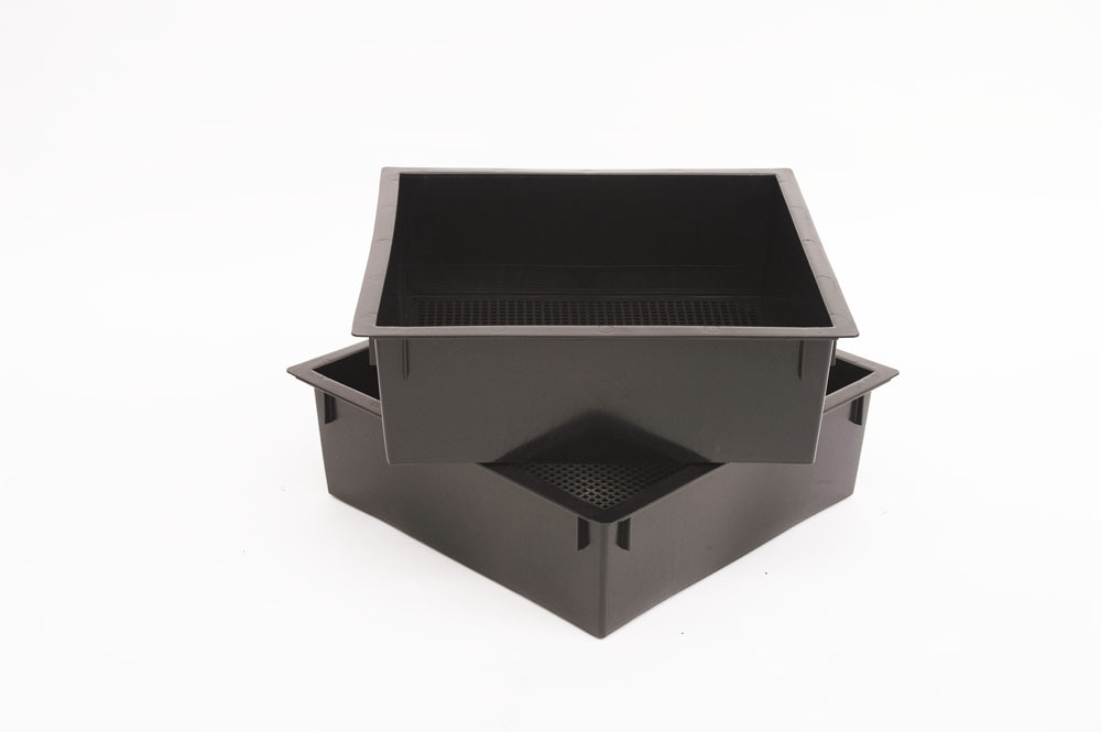 Worm Factory Composter Extra Trays - Set of 4 - Black