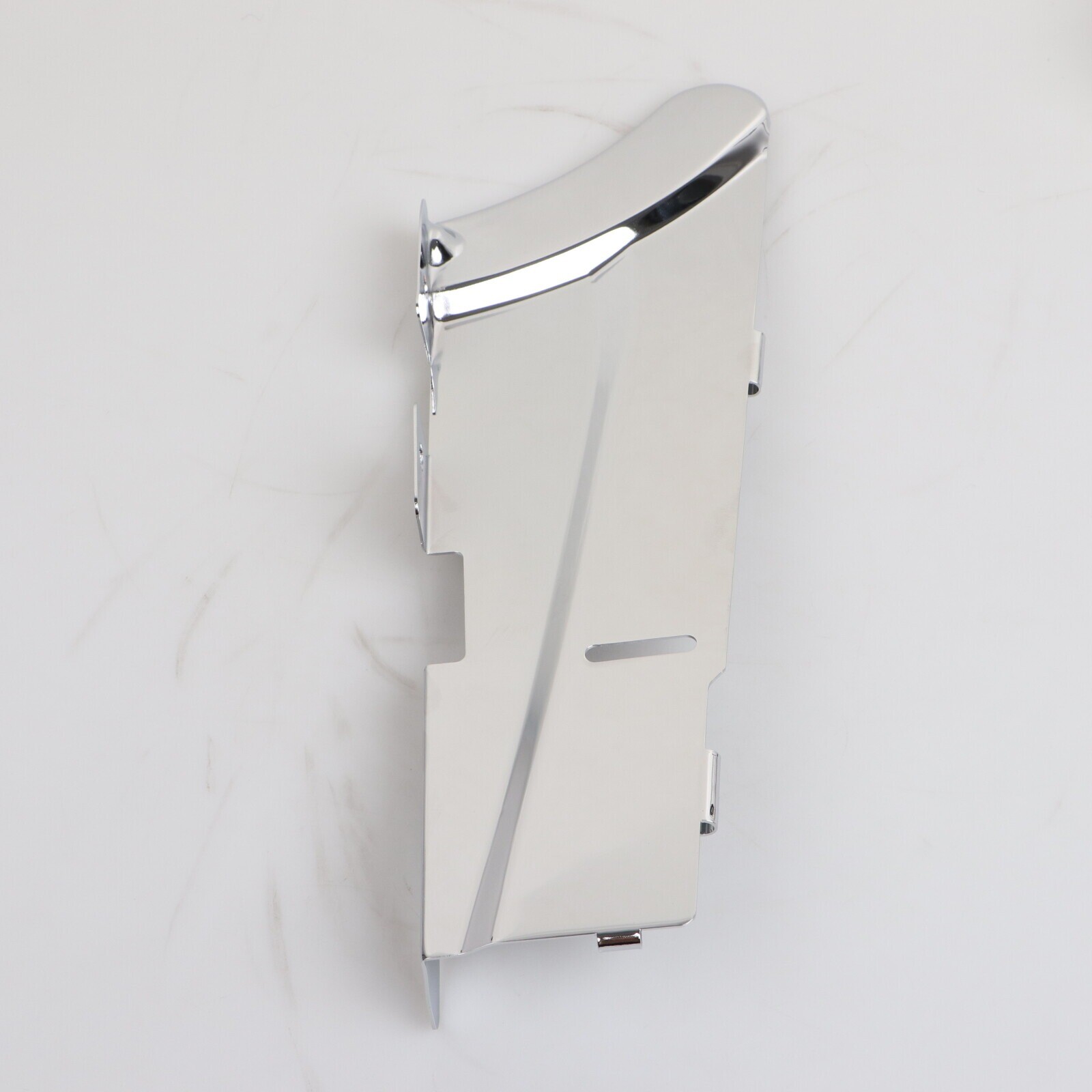 Chrome Lower Belt Guard Cover Fit For Harley Dyna Wide Super Glide EFI FXDI FXDC