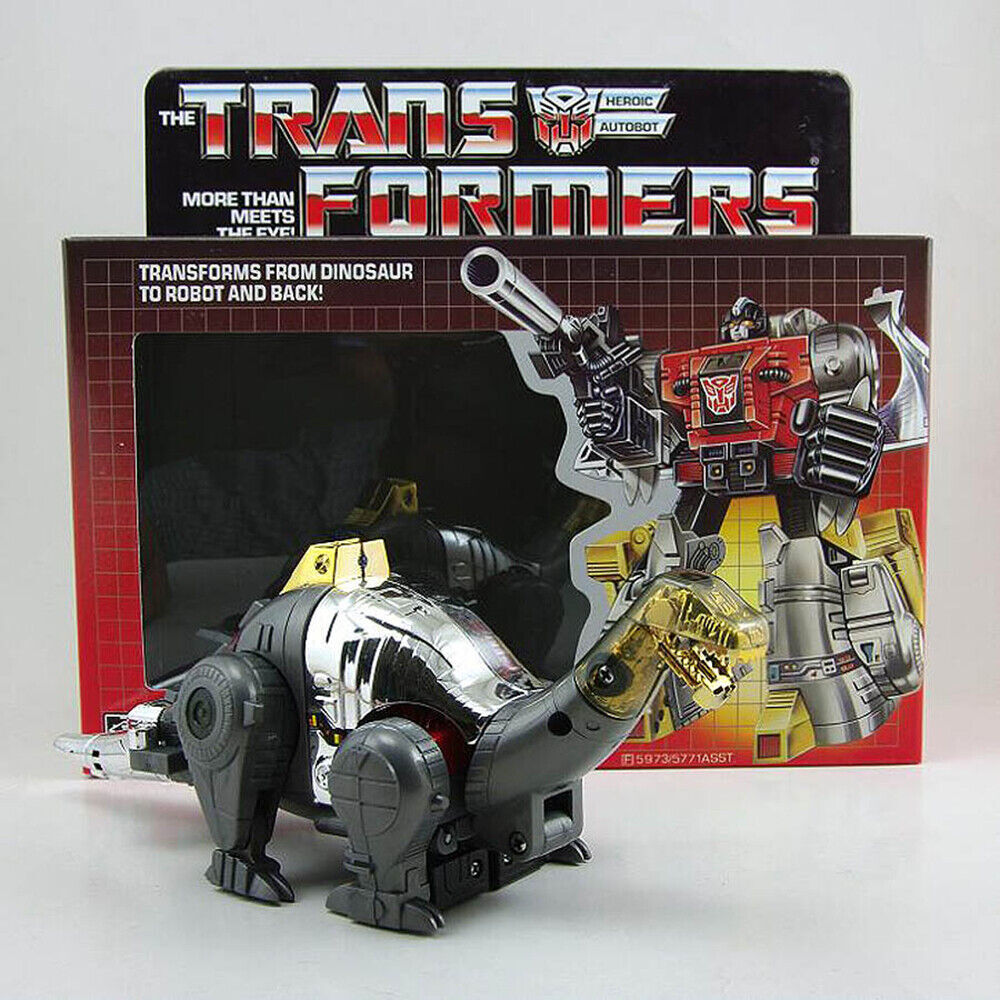 Transformers G1 Dinobots Set Grimlock Swoop Sludge Slag Snarl reissue mint MISB