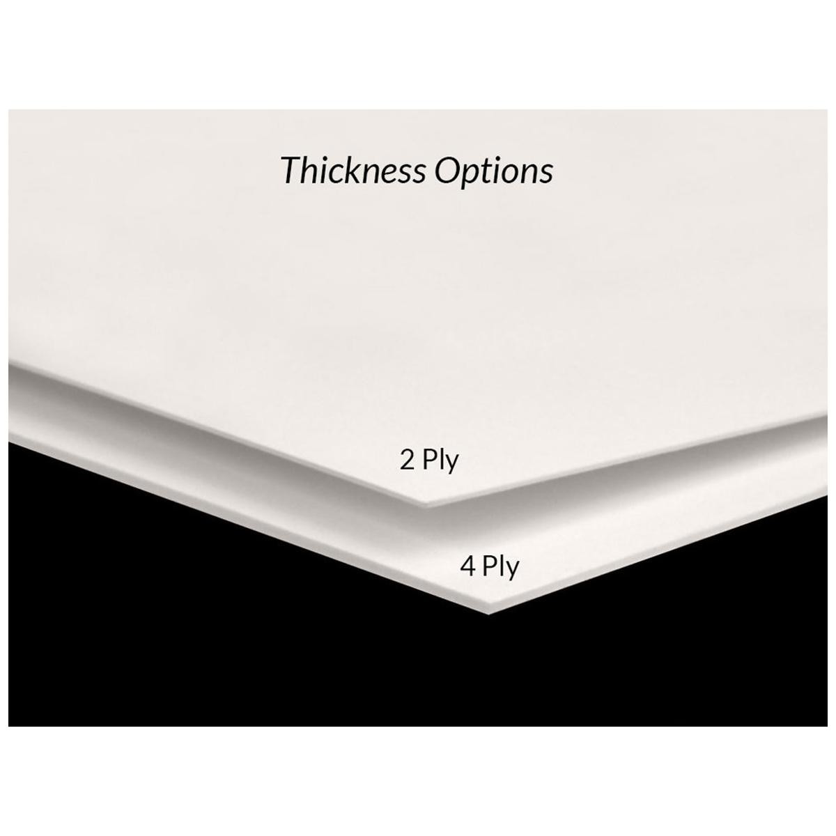 Archival Methods Conservation Mat Board, 32x40", 4 Ply, Pearl White, Package of
