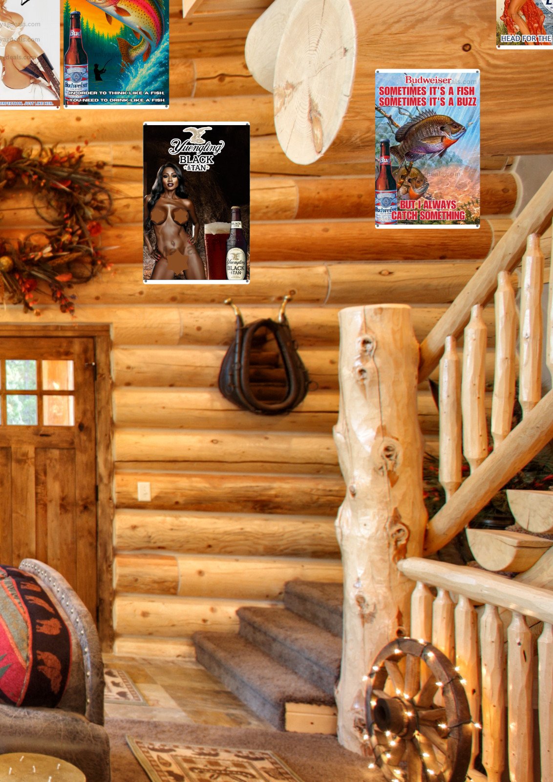 Yuengling Black & Tan Sydney Sweeney Metal Sign Bar Man Cave Wall Decor Read Des