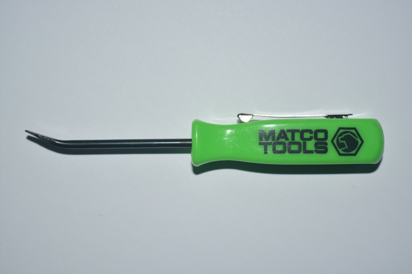 Matco Tools Mini Pocket Clip Pry Bar Green Handle New Tool